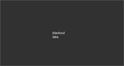 Desktop Screenshot of blackoutlabs.com